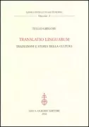 Copertina libro <b>Translatio linguarum</b>