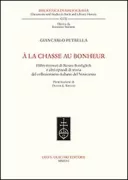 Copertina libro <b>À la chasse au bonheur</b>