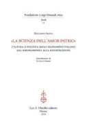 Copertina libro <b>La scienza dell'amor patrio</b>