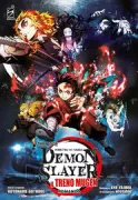 Copertina libro <b>Demon slayer -Kimetsu no yaiba<br></b>(titolo originale o altro titolo: <i>Gekijoban kimetsu no yaiba mugen ressha hen novelize</i>)