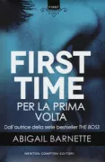 Copertina libro <b>First time</b>