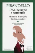 Copertina libro 3PZ Uno, nessuno e centomila Quaderni di Serafino Gubbio operatore