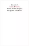 Copertina libro <b>Alcune note in margine all'Organon aristotelico</b>