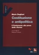 Copertina libro <b>Costituzione e antipolitica</b>