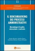 Copertina libro <b>Il benchmarking dei processi amministrativi</b>