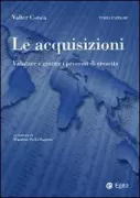 Copertina libro <b>Le acquisizioni</b>