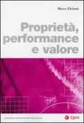 Copertina libro <b>Proprietà, performance e valore</b>