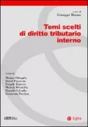 Copertina libro <b>Temi scelti di diritto tributario interno</b>