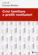 Copertina libro <b>Crisi familiare e profili restitutori</b>