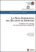 Copertina libro <b>La nota integrativa del bilancio d'esercizio</b>