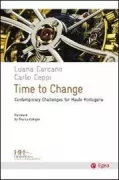 Copertina libro <b>Time to change</b>