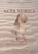 Copertina libro <b>Acta nubica</b>