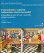 Copertina libro <b>Consultatio veteris cuiusdam iurisconsulti</b>