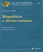 Copertina libro <b>Biopolitica e diritto romano</b>