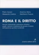 Copertina libro <b>Roma e il diritto</b>