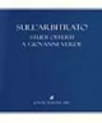 Copertina libro <b>Sull'arbitrato</b>