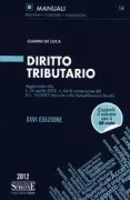 Copertina libro <b>Diritto tributario</b>