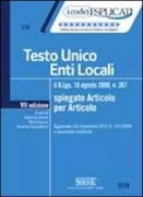 Copertina libro <b>Testo Unico Enti Locali</b>