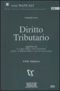Copertina libro <b>Diritto tributario</b>