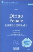 Copertina libro <b>Diritto penale</b>