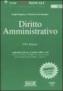Copertina libro <b>Diritto amministrativo</b>