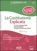 Copertina libro <b>La Costituzione esplicata</b>