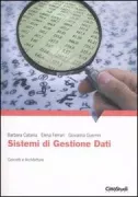 Copertina libro <b>Sistemi di gestione dati</b>