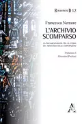 Copertina libro <b>L'archivio scomparso</b>