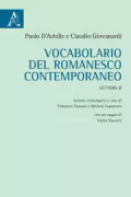 Copertina libro <b>Vocabolario del romanesco contemporaneo</b>