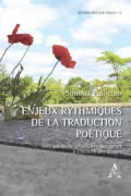Copertina libro <b>Enjeux rythmiques de la tradution [i.e. traduction] poétique</b>