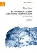 Copertina libro <b>La pax hidrica tra Stati e gli accordi di cooperazione</b>