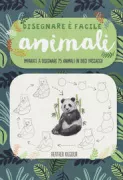Copertina libro <b>Animali<br></b>(titolo originale o altro titolo: <i>10 step drawing animals</i>)