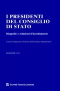 Copertina libro <b>I Presidenti del Consiglio di Stato</b>