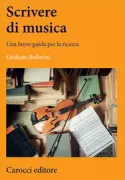 Copertina libro <b>Scrivere di musica</b>