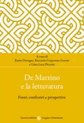 Copertina libro <b>De Martino e la letteratura</b>