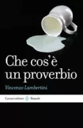 Copertina libro <b>Che cos'è un proverbio</b>