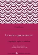 Copertina libro <b>Le scale argomentative<br></b>(titolo originale o altro titolo: <i>Les échelles argumentatives</i>)