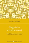 Copertina libro <b>Linguistica e testi letterari</b>