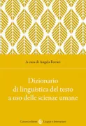 Copertina libro <b>Dizionario di linguistica del testo a uso delle scienze umane</b>