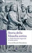 Copertina libro <b>4: Dalla filosofia imperiale al tardo antico</b>