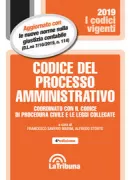 Copertina libro <b>Codice del processo amministrativo</b>