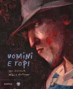 Copertina libro <b>Uomini e topi<br></b>(titolo originale o altro titolo: <i>Des souris et des hommes</i>)