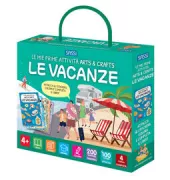 Copertina libro LE MIE PRIME ATTIVITÀ ARTS AND CRAFTS. LE VACANZE