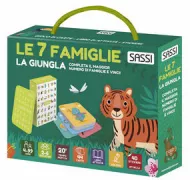 Copertina libro LE SETTE FAMIGLIE. LA GIUNGLA