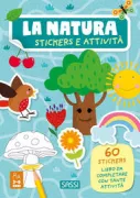 Copertina libro STICKERS E ATTIVITÀ - LA NATURA