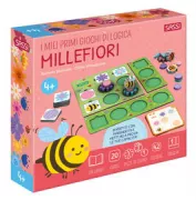 Copertina libro I MIEI PRIMI GIOCHI DI LOGICA. MILLEFIORI