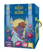 Copertina libro LA BELLA E LA BESTIA. PUZZLE + LIBRO