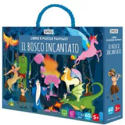 Copertina libro LIBRO E PUZZLE FANTASY. IL BOSCO INCANTATO