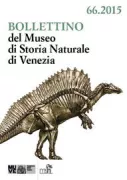 Copertina libro Bollettino del Museo di Storia Naturale di Venezia