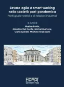 Copertina libro <b>Lavoro agile e smart working nella società post-pandemica</b>